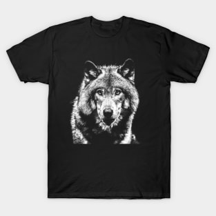 Wolf / Risograph Artwork T-Shirt